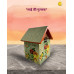 Sai Ki Gullak – Handcrafted MDF Wooden Saving Box with Sai Baba | Spiritual Donation & Blessing Box