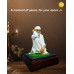 Handcrafted Shri Sai Baba Resin Idol – Shraddha Saburi Spiritual Décor