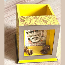 Unique Shadow Box Pen Holder