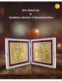 Shri Shirdi Sai And Goddess Lakshmi Ji Devotional Box
