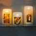 Shri Sai Realistic Led Candle  - Set of 3