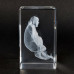 3D Crystal  - Shri Sai - Dwarkamai Photo