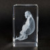 3D Crystal  - Shri Sai - Dwarkamai Photo