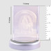 3D Crystal - Shri Shirdi Sai Temple  Statue - With LED light base