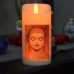 Candle The Enlightened Buddha