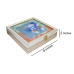 Shri Sai Curio Box with Glass Cover  (Om Sai Ram)
