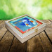 Shri Sai Curio Box with Glass Cover  (Om Sai Ram)