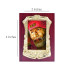 Wooden Golden Shri Sai Small Photo Frame