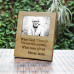 Led Wooden Photo Frame (What God Give..quote)