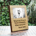 Led Wooden Photo Frame (What God Give..quote)