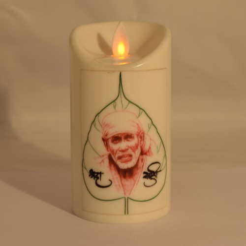 Shri Sai  Realistic LED Candle 