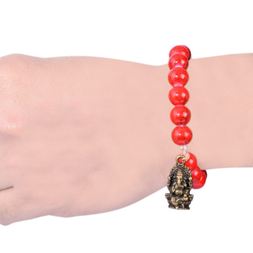 Shri Ganesha charm bracelet