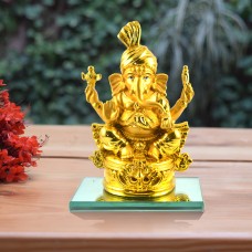 Shri Ganesha Idol Gold finished