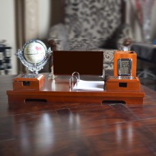 Executive Desk Set with Time