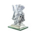 Shri Ganesha Idol -  Standing posture (White Silver)