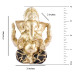Shri Ganesh Idol Gold Matt finished