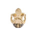 Shri Ganesh Idol Gold Matt finished