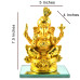 Shri Ganesha Idol Gold finished