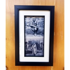 2-In-One Sai Ceramic B/W Framed Photo