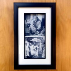 2-In-One Sai Ceramic B/W Framed Photo