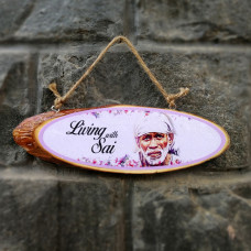 Living With Sai ..........Wood Slice 