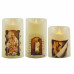 Shri Sai Realistic Led Candle  - Set of 3