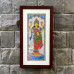 Lakshmi Ji Tussar Silk Art Frame