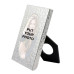 Metal Hammered Oval Photo Frame (Silver)