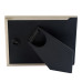 Metal Oval Dual Photo Frame (Golden)