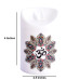 Premium Flameless Candle with Moving Wick (OM)