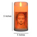 Candle The Enlightened Buddha