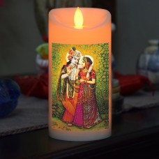 Candle Shri Radha Krishna