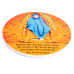 Round Metal Magnetic Sticker