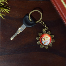 Shirdi Sai Baba Metal Keychain