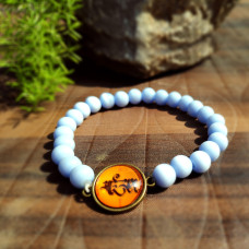 Shri Sai - Beads Bracelet (Sky Blue)