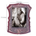 Wooden Bronze Shri Sai Photo Frame