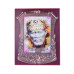 Wooden Bronze Shri Sai Photo Frame