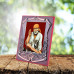 Wooden Bronze Shri  Sai Photo Frame